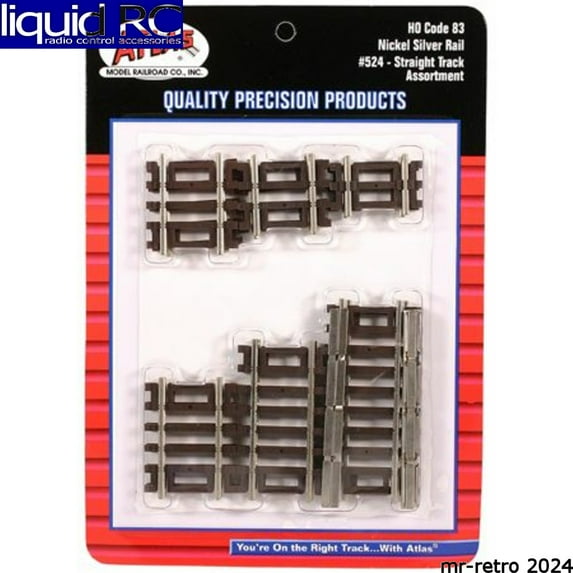 Atlas Trains 524 Ho Code 83 Straight Assortment