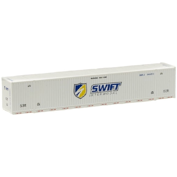 Atlas N Scale 53' Corrugated Container 3-Pk Swift (Shield) #944856/944867/944892