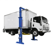 Atlas Automotive Equipment PVL15 Platinum 2-Post Commercial Grade Vehicle Overhead Lift, 15  Minimum Ceiling Height, ALI Certified, 15,000lb, Extra Tall/Wide, Symmetric Arms, ALLY AL2300 Power Unit