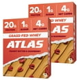 Atlas Protein Bar, 20g YPF5 Protein, 1g Sugar, Clean Ingredients