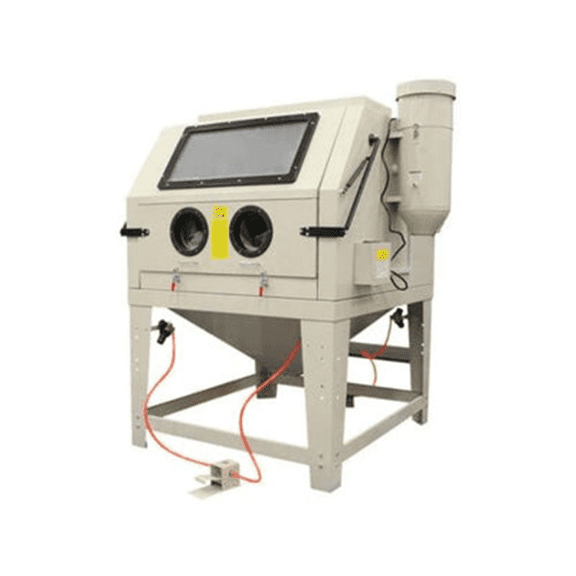 Atlas Automotive Equipment SBC1200 XL Media Sandblast Cabinet w/Vacuum, 46" x 51" x 33 1/2", 2) Foot Operated Control, Self-contained Dust Collection, Front/Back/Top Load Door, 16G Panels, 110V
