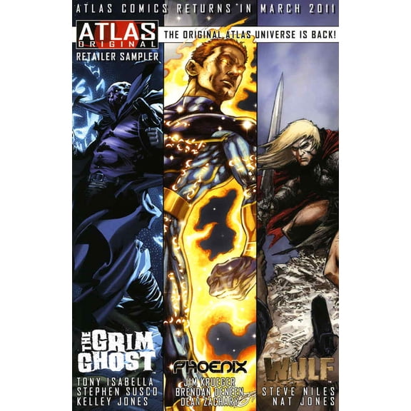 Atlas Sampler #1 VF ; Last Entertainment Comic Book