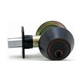 thumbnail image 1 of Atlas Single Cylinder Deadbolt, Oil Rubbed Bronze, 1 of 1