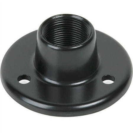 Atlas Sound AD-11BE Surface Mount for Microphone Stand, Ebony