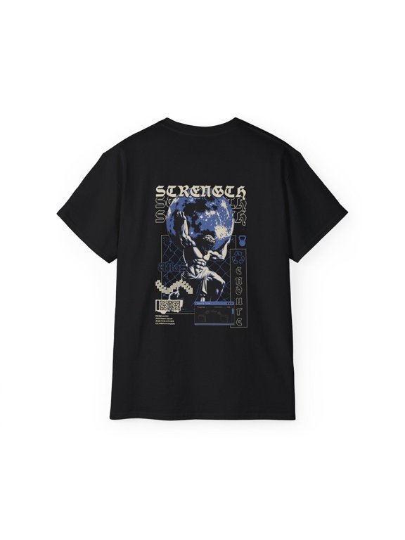 T-Shirt Urban Graphic Tee Trendy Fashion Cotton Unisex