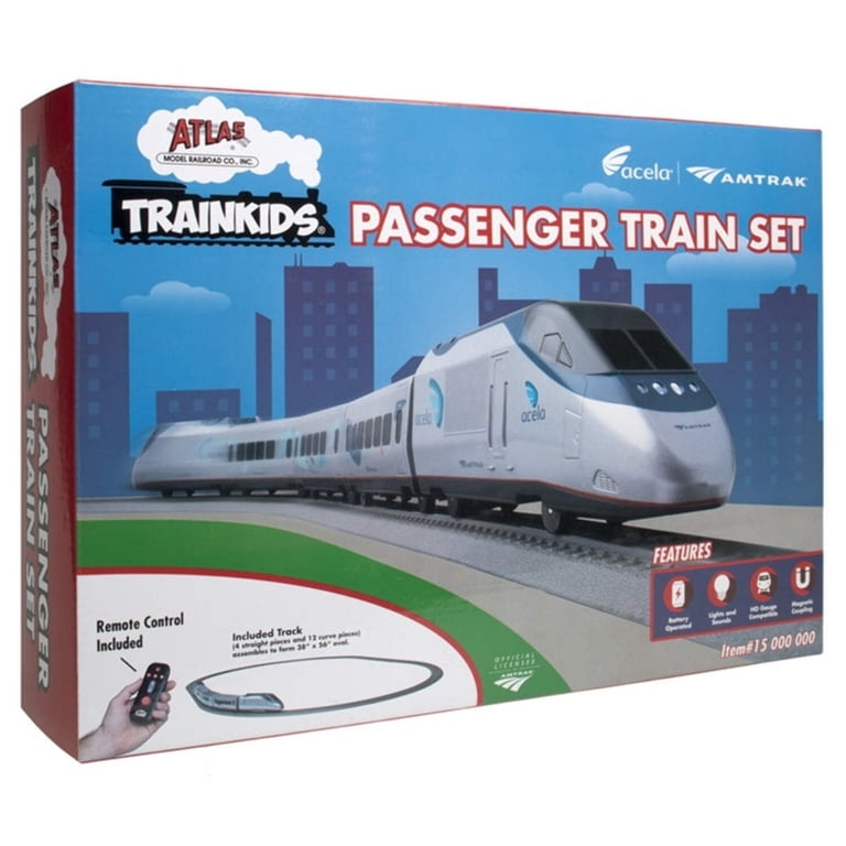 Atlas Trainkids Electric Passenger Train Set, HO Scale - Walmart.com