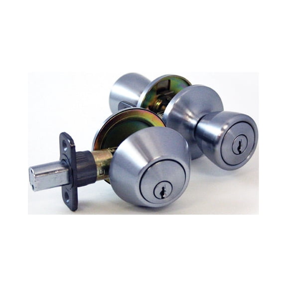 Atlas Tulip Passage Door Knob, Antique Bronze