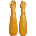 thumbnail image 1 of Atlas Glove WG772M 26-Inch Long Sleeve Nitrile Coated Cotton Lined Work Gloves, Medium,Yellow, 1 of 6