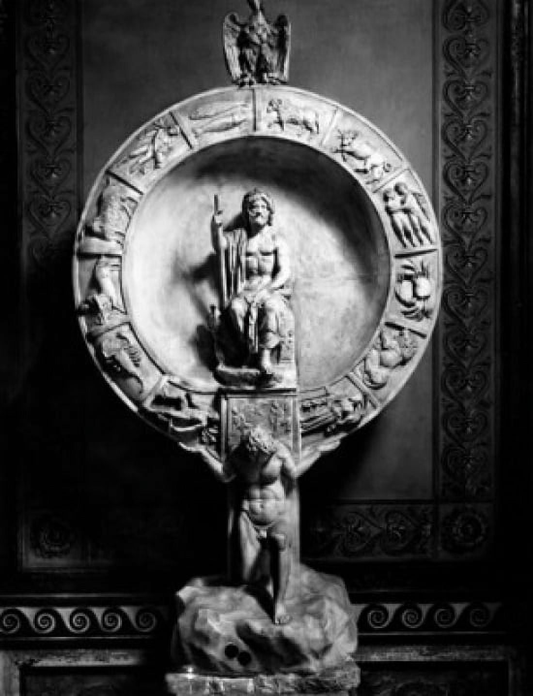 Atlas and Jupiter relief Canvas Art - (18 x 24)