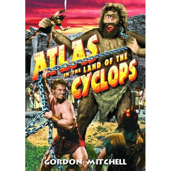 Atlas in the Land of the Cyclops (aka Atlas Against the Cyclops) (DVD), Alpha Video, Animation