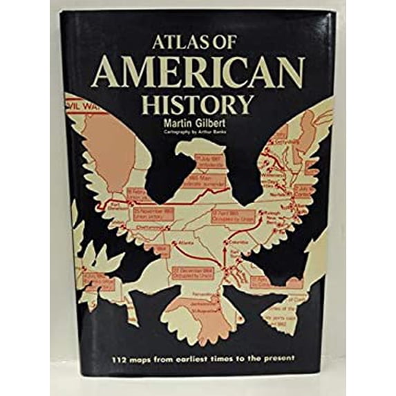 Pre-Owned Atlas of American History (Hardcover) 0880290161 9780880290166