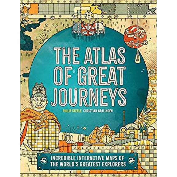 Pre-Owned Atlas of Great Journeys: The Story of Discovery in Amazing Maps Hardcover