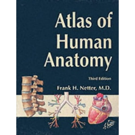 Pre-Owned Atlas of Human Anatomy, Third Edition, 9781929007110, 1929007116, Paperback, 3rd edition