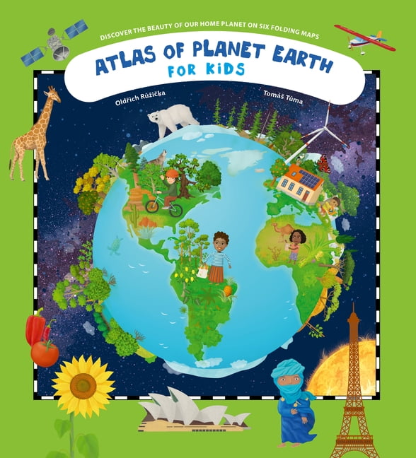 Atlas of Planet Earth: For Kids, (Hardcover)