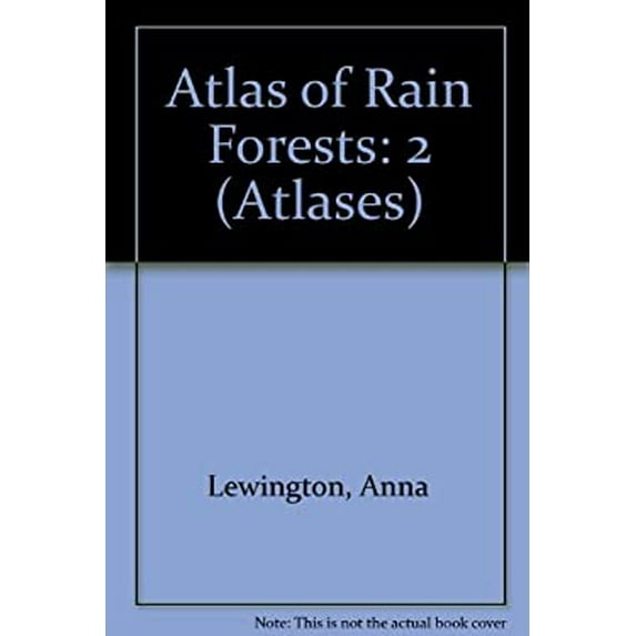 Pre-Owned Atlas of Rain Forests (Hardcover) 9780817247560