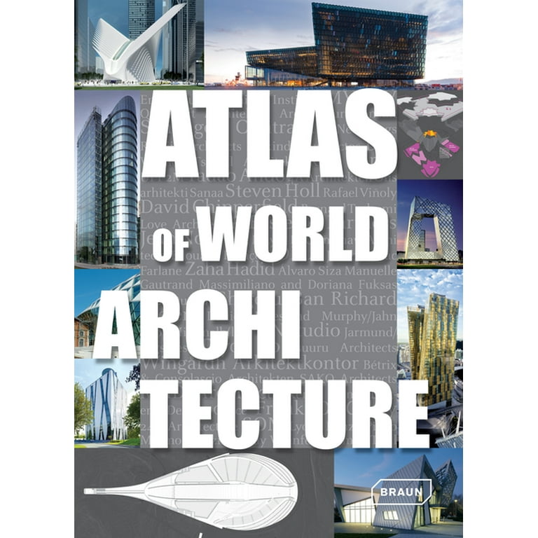 新品！世界建築アトラス Atlas of World Architecture Atlas of World Architecture (Hardcover) - Walmart.com