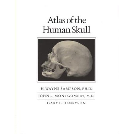 Pre-Owned Atlas of the Human Skull (Paperback) 0890964882 9780890964880