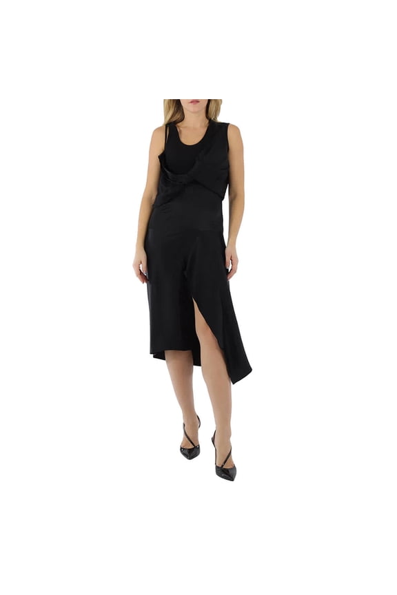 Ladies Black Hybrid Dress, Brand Size 34 (US Size 0)