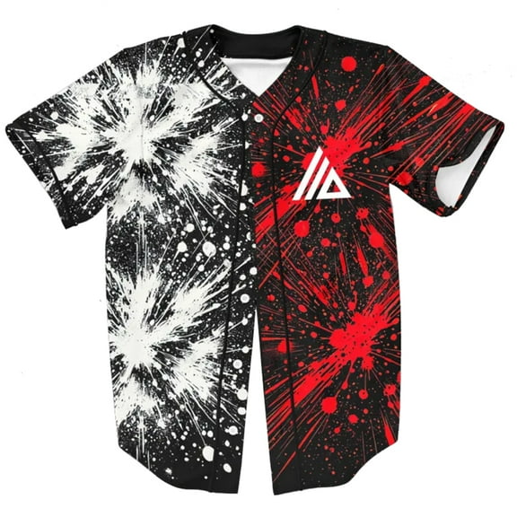 Atliens Baseball Jersey Merch EDM T-shirts Rave Summer Short Sleeve DJ Baseball Uniform Unisex Tops