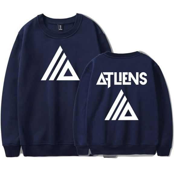 Atliens Crewneck Pullover Merch Long Sleeve Sweatshirt Men/Women Casual Street Clothing