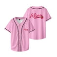 thumbnail image 1 of Atliens Merch Baseball Jersey Shirt Merch Women Men Fashion Casual Short Sleeve Streetwear, 1 of 8