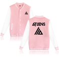 thumbnail image 1 of Atliens Merch Logo Baseball Jersey Unisex Fashion V-neck Button Long Sleeve Casual Jacket, 1 of 2
