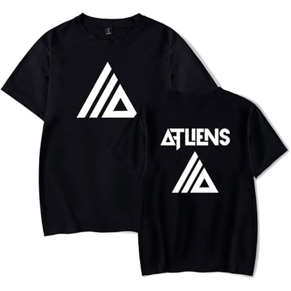 Atliens Merch T-Shirt Women/Men KPOP Kuwait Unisex T-shirt Retro Casual Short Sleeved T-shirt