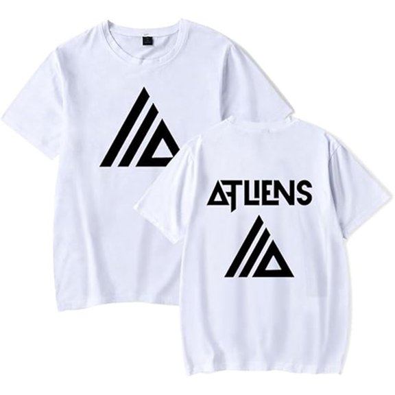 Atliens Merch T-Shirt Women/Men Summer Cosplay Fashion Tshirt Unisex Short Sleeve Casual Tee