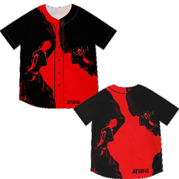 Atliens merch tour tshirt short sleeve V neck tshirt For EDM Festivals tshirt unisex tops