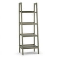 thumbnail image 1 of Atlin Designs 4 Shelf Ladder Bookcase in Saddle Brown, 1 of 6