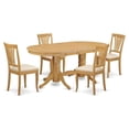thumbnail image 1 of Atlin Designs 5-piece Wood Dining Room Set in Oak, 1 of 6