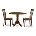 thumbnail image 1 of Atlin Designs Dining Table & Ladder Back Chairs in Mahogany, 1 of 6