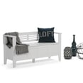 thumbnail image 1 of Atlin Designs Entryway Storage Bench in White, 1 of 5