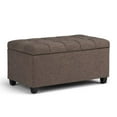thumbnail image 1 of Atlin Designs Storage Ottoman in Fawn Brown, 1 of 5