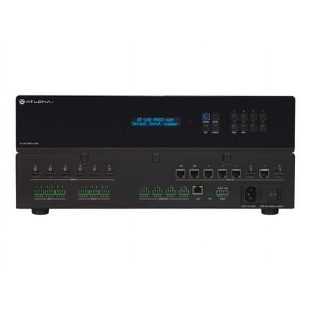Atlona - 6 x 6 HDMI-to-HDBaseT Matrix Switcher - Black