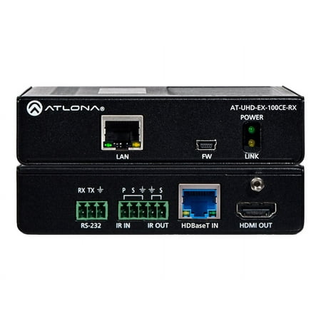 Atlona - HDMI Over 100M HDBaseT Receiver - Black