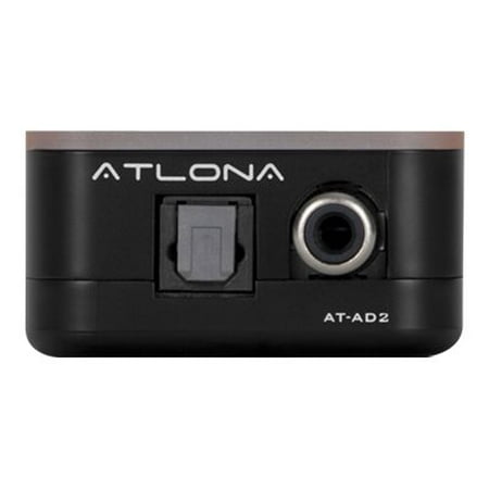 Atlona - Optical/Coaxial Digital 2-Way Converter - Black