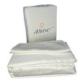 thumbnail image 1 of Atluxe Premium Viscose Bamboo Sheets - 4 Piece Luxury Cooling Bed Set - Ivory, California Size, 1 of 9