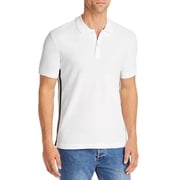 Atm Mens Classic Pique Regular Fit Polo Shirt white Size XL MSRP $150