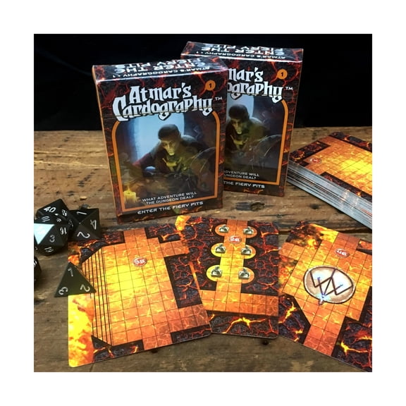 Atmar's Cardography - Enter the Fiery Pits New