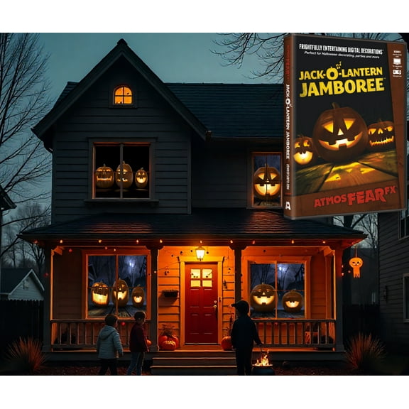 AtmosFX Halloween Digital Decoration DVD - Jack-O-Lantern Jamboree