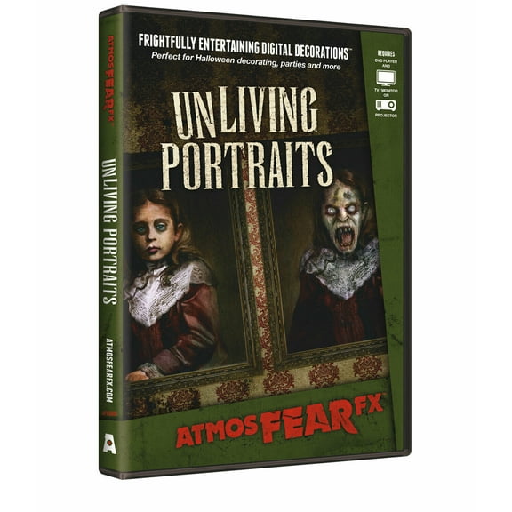 AtmosFX Halloween Digital Decoration DVD - Unliving Portraits