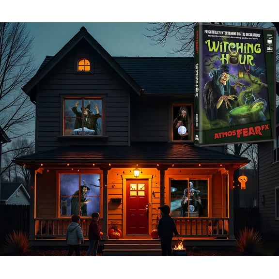 AtmosFX Halloween Digital Decoration DVD - Witching Hour