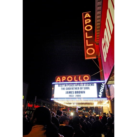 Atmosphere Inside For Godfather Of Soul James Brown Harlem Memorial Viewing Apollo Theater New York Ny December 28