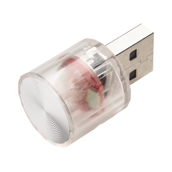Atmosphere Usb Led Light Car Decor Lights Neon Part 1X Accessories Ambient Atmosphere Auto Interior Kit Lighting White Fangkenuo
