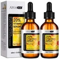 thumbnail image 1 of Atoany 2Pack 20% Vitamin C Serum, Anti Aging Face Essence with Vitamin E, Ferulic Acid, Collagen, Firm Skin - Hydration - Antioxidant - Even Tone, 1 of 10