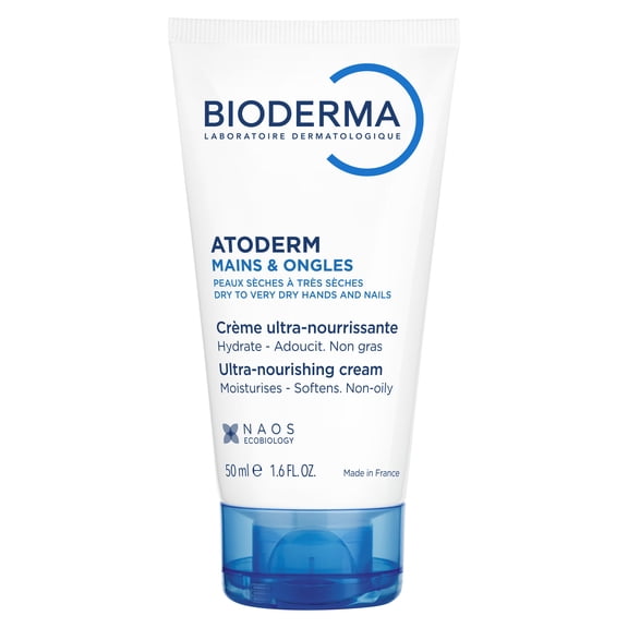 Bioderma Atoderm Hands & Nails - Ultra-nourishing cream for dry to very dry hands & nails 1.6 oz