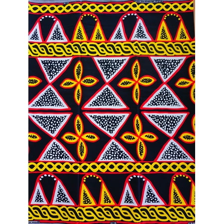 Atoghu Toghu African Fabric by The Yard, Cotton Ankara, Mud Cloth Print, Ndop, Bamileke, Bamenda, Cameroon Traditional Wedding Clothing, Decor, Upholstery, Quilting, Craft, Sewing