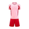 thumbnail image 1 of Atogsazn Athletic 2 PC Clothes Set for Boys Kids Jogger Short Sleeve Tshirt Shorts Outfit Running Sporty Tops Tee Pink 10-11Years Fashion, 1 of 6