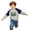 thumbnail image 1 of Atogsazn Children Boys Crew Neck Sweatshirt Cartoon Pullover Long Sleeve Sweatshirts Fall Winter Tops Gray 7-8 Years Fashion, 1 of 7